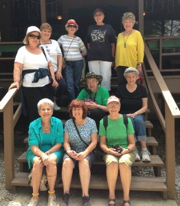 Back: L-R Evelyn Masheb, Elaine Pollack, Marcia Levy, Carole Benson, Gladys Laden Center: L-R Roz Altman, Ann Levenstein, Front: L-R Ina Miller Silverstein, Marilyn, Ilene Wechter