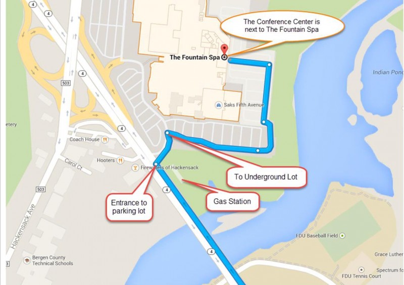 Riverside Mall map