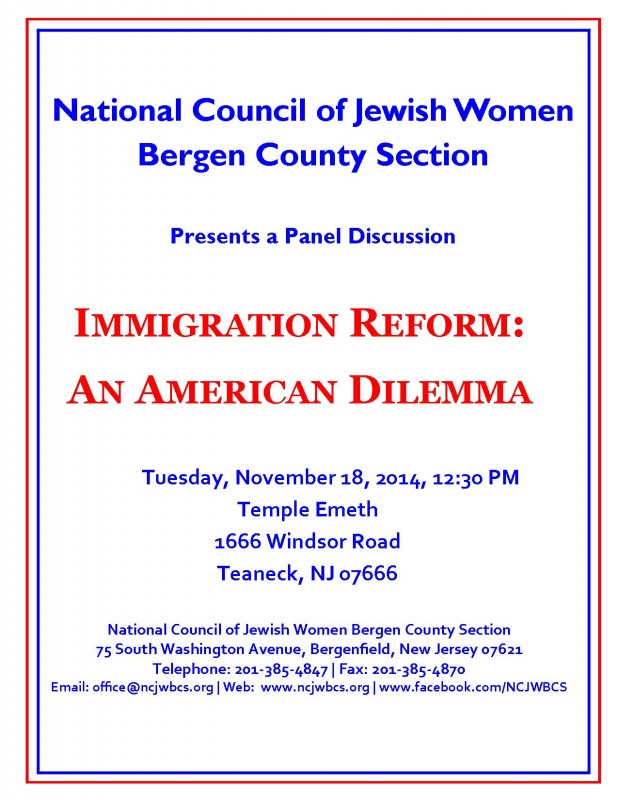 page 1 INVITATION TWELFTH REV. 10-21-14 Immigration Reform
