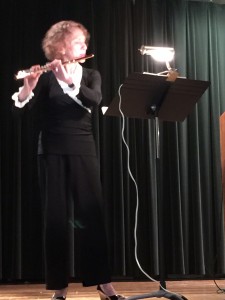 Eugenia plays flute (3)