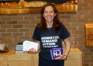 Sarah Nanus with Safer NJ cards 2