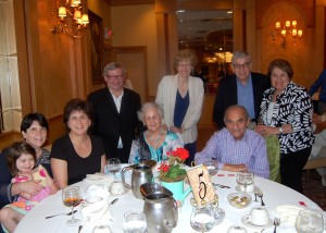 Table group at Swim-In Luncheon