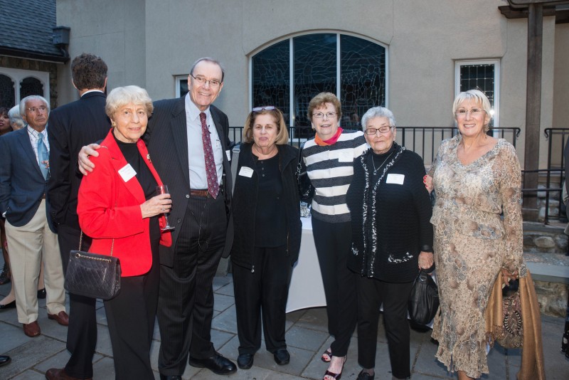 YCS Annual dinner - NCJW BCS members with Richard Mingoia