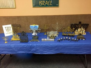 Menorah display resized