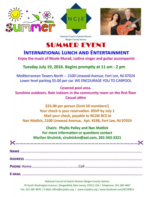 Summer Event Flyer color